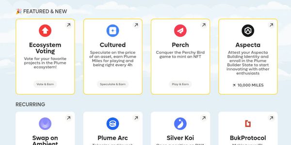 Plume Testnet Plume Testnet